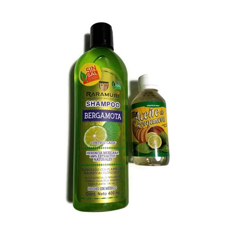 bergamota shampoo and oil